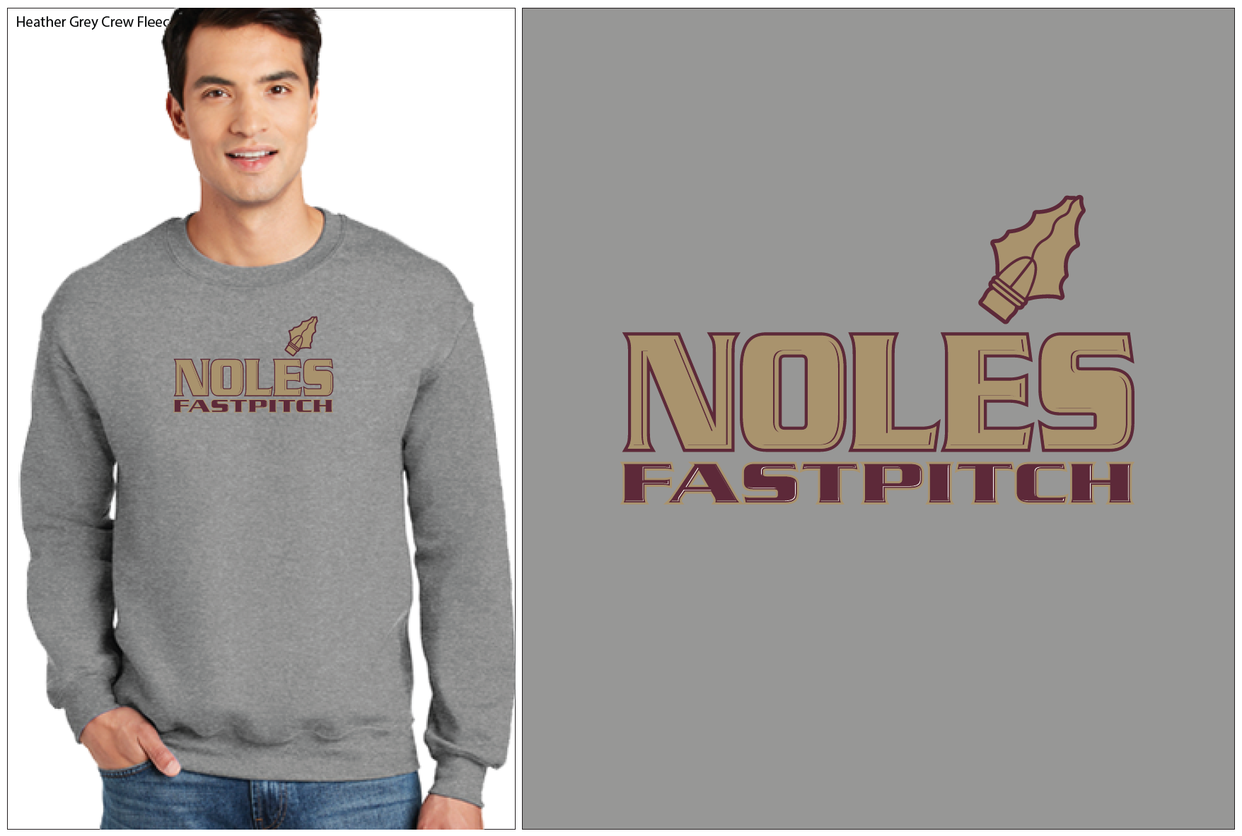 Noles Long Sleeve Crew Sweatshirt - Image 2